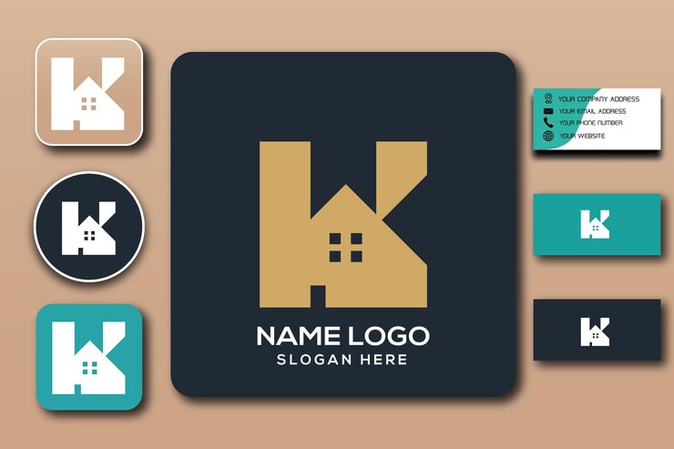 Vector logotipo del monograma k