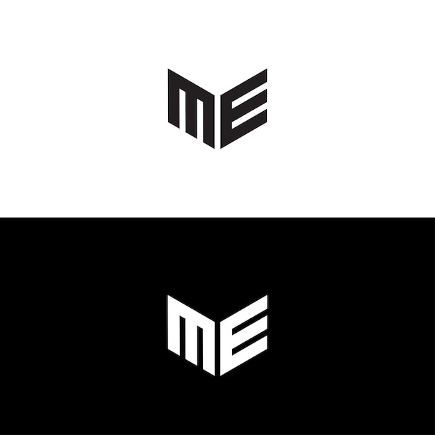 Logotipo del monograma ME