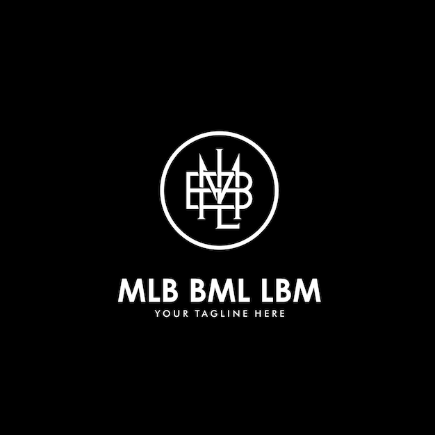 El logotipo del monograma de la MLB