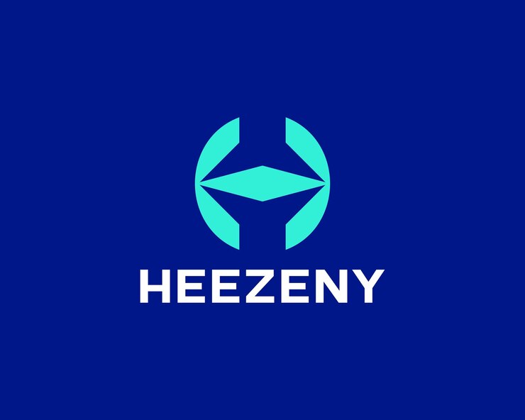 Vector logotipo de monograma simple de letra h