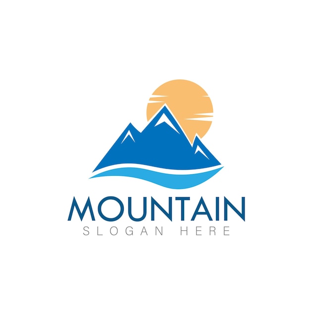 Logotipo de la montaña Imágenes del logotipo de la montaña