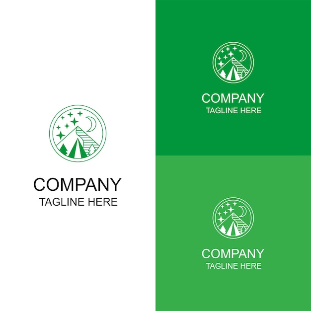 Logotipo de montaña vectorial de la mejor calidad para empresas