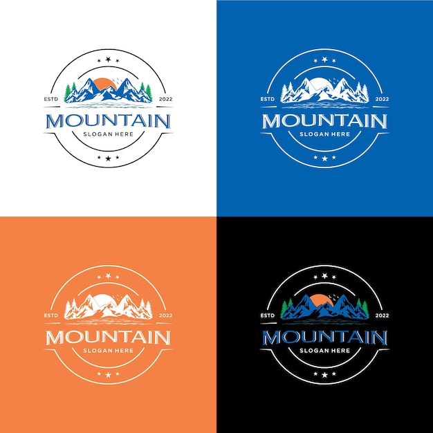 logotipo de la montaña