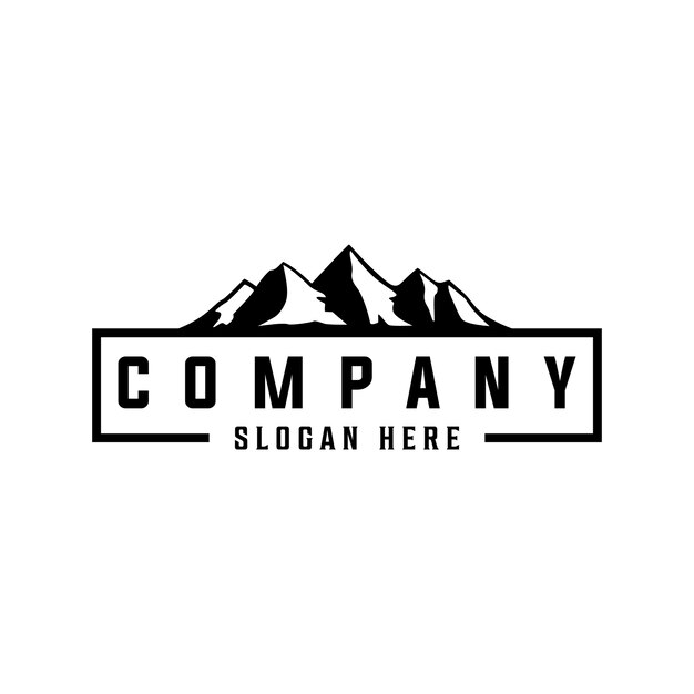 El logotipo de la montaña