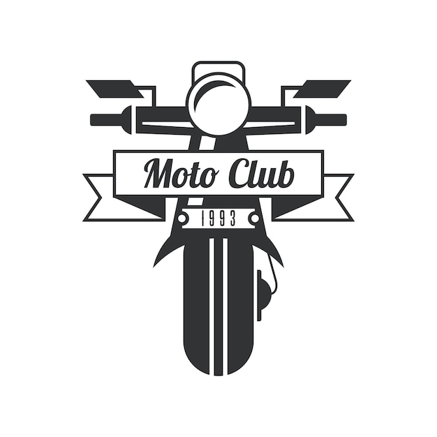 Vector logotipo de motociclista