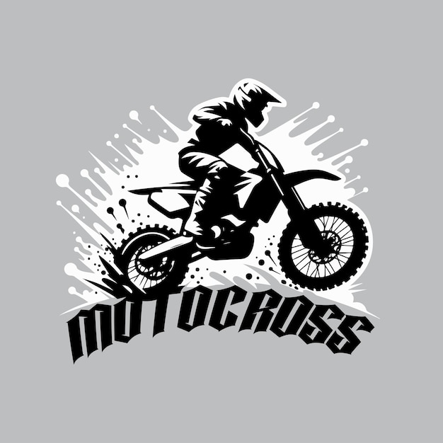 El logotipo del motocross4