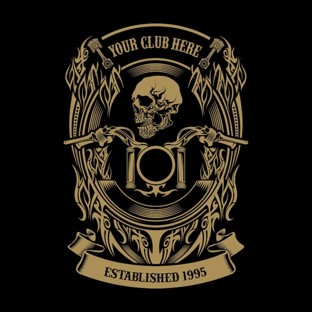 Logotipo de motorcycle club