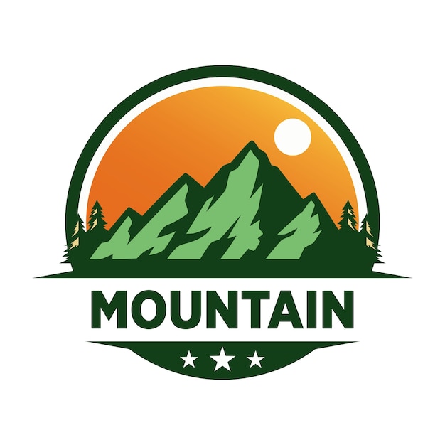 Logotipo de mountain adventure