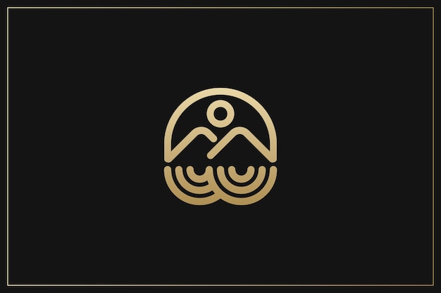 El logotipo de Mountain Landscape Tour Adventure