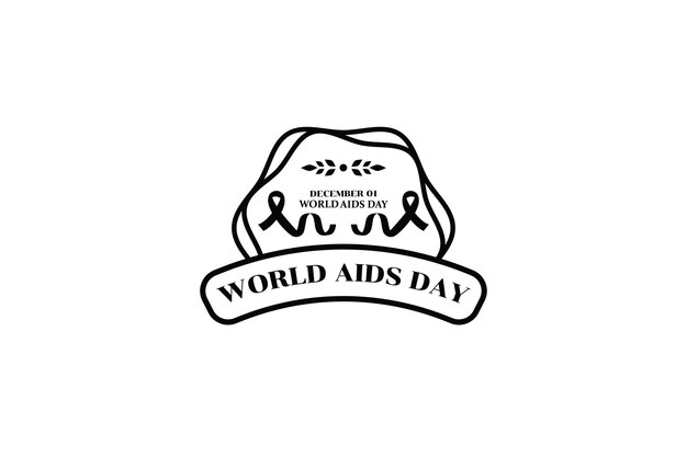 Logotipo mundial del SIDA 122