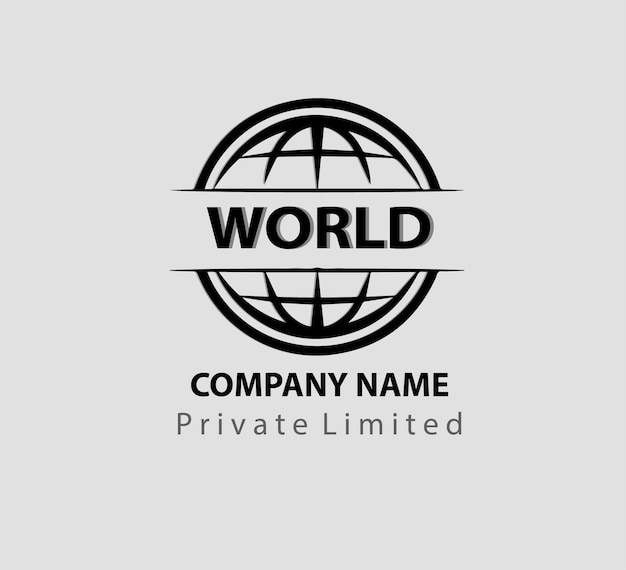 Logotipo del mundo empresarial