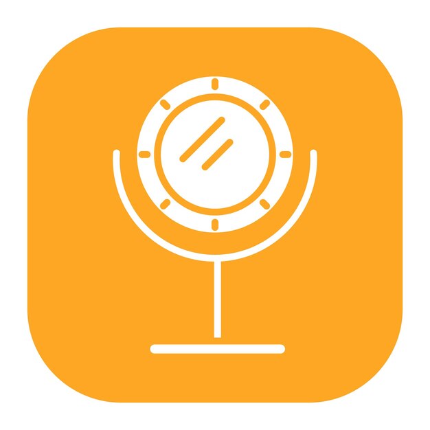 un logotipo naranja y blanco con un reloj en él