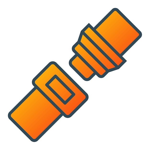 un logotipo naranja y negro con la palabra d en él