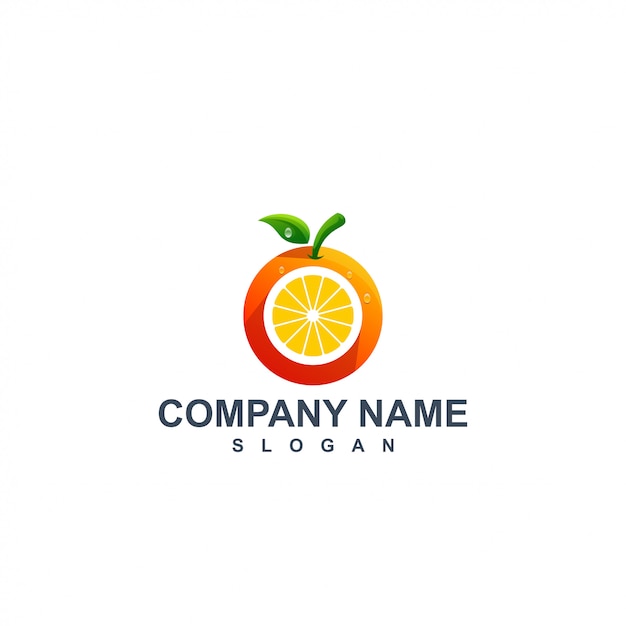 Logotipo naranja
