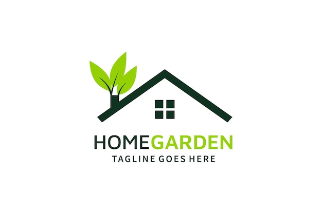 Logotipo de Nature Home Green Garden design