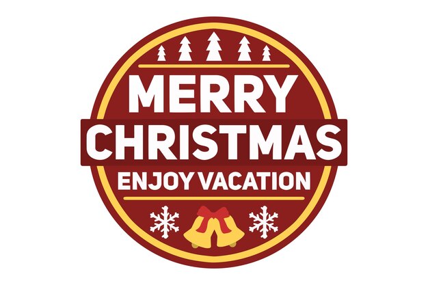 Logotipo Navidad Feliz Navidad 1