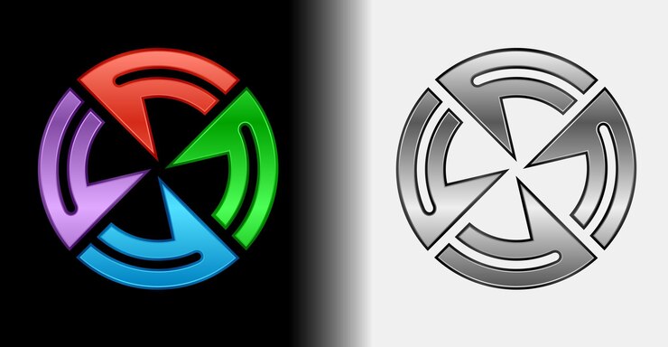 Vector logotipo de negocio de concepto creativo plantilla de elemento de diseño de vector abstracto de logotipo de círculo ilustración vectorial