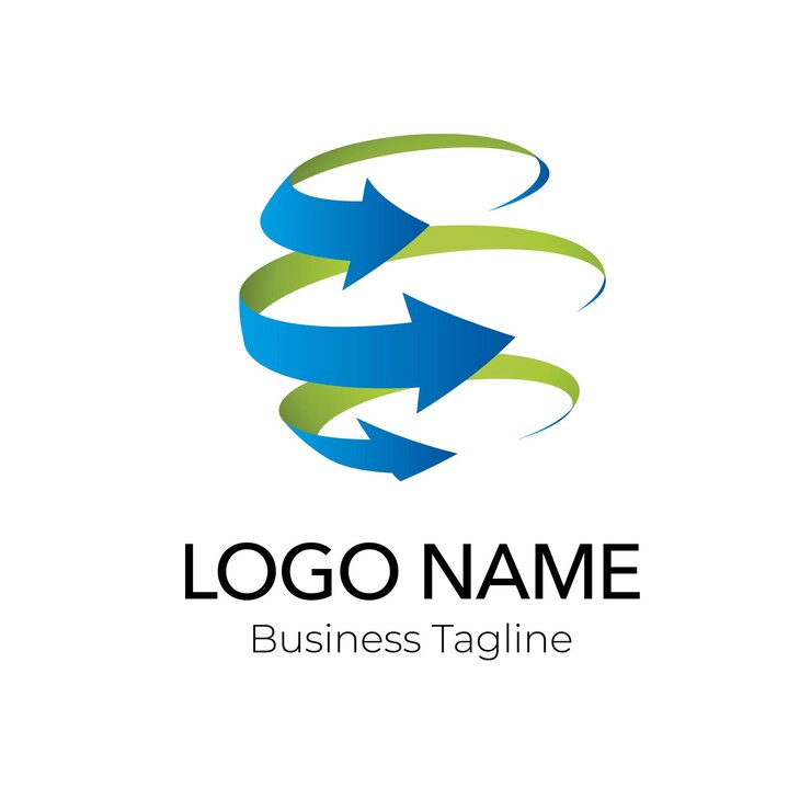 Vector logotipo de negocio flecha colección internacional de plantillas de diseño