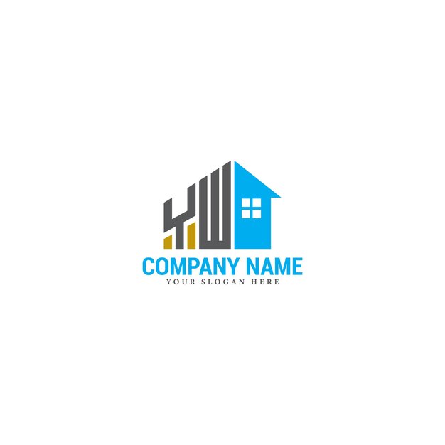 Logotipo de negocio inmobiliario moderno