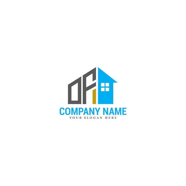 Logotipo de negocio inmobiliario moderno