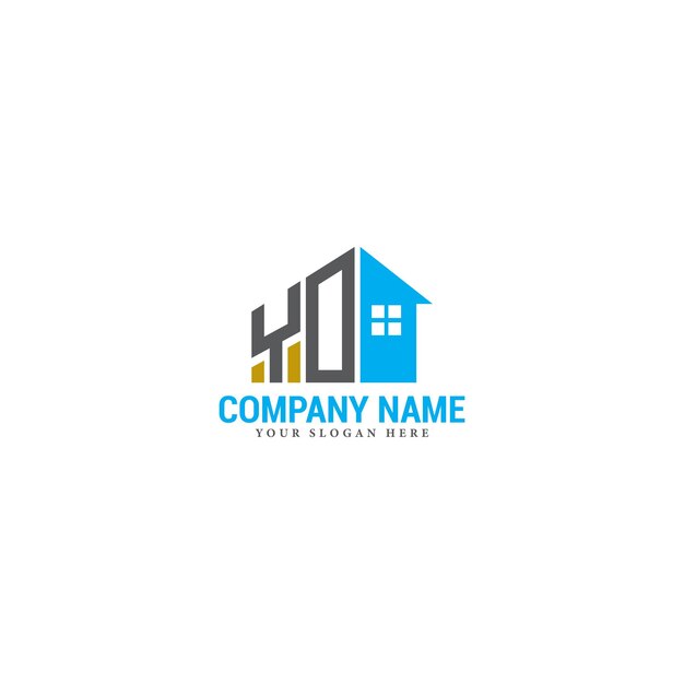 Logotipo de negocio inmobiliario moderno