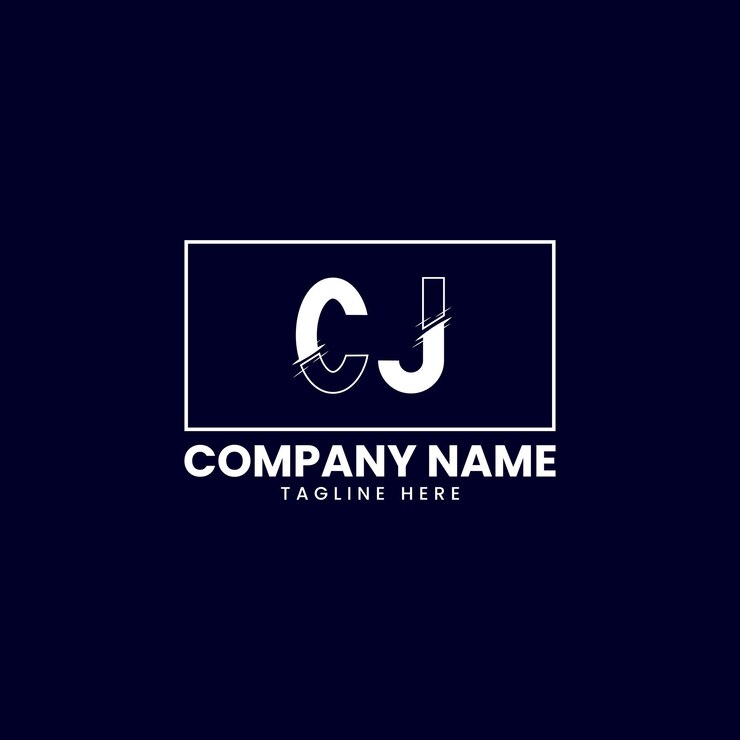Vector logotipo de negocio minimalista