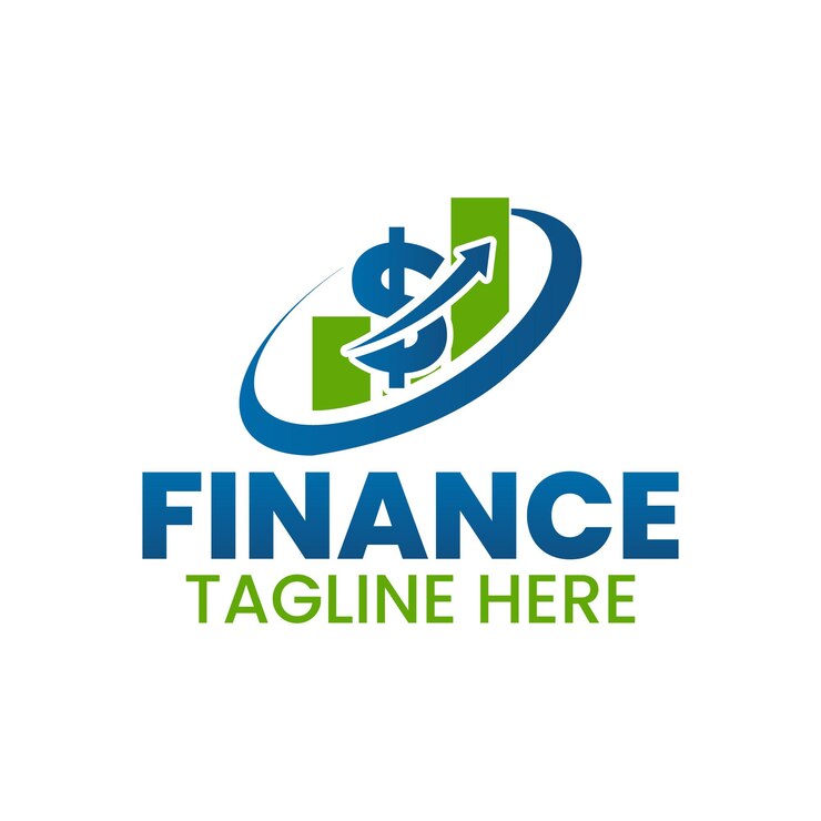 Vector un logotipo para un negocio que dice servicios financieros