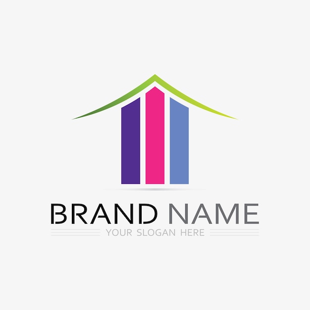 Logotipo de negocios y finanzas y logotipo de marketing Diseño de ilustración vectorial