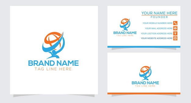 Logotipo de negocios y finanzas