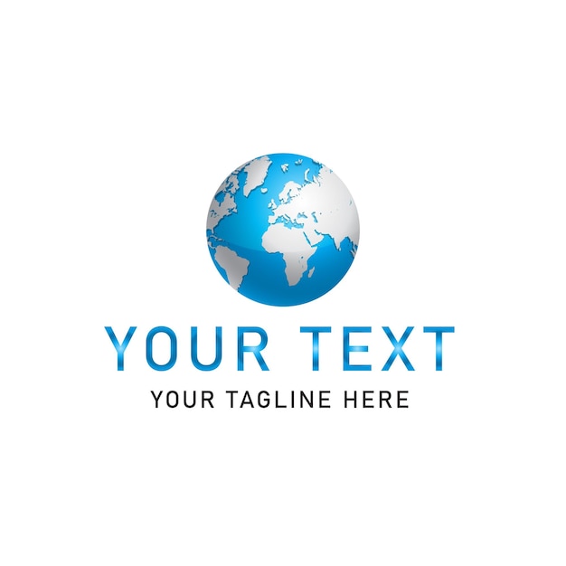 Logotipo de negocios globales