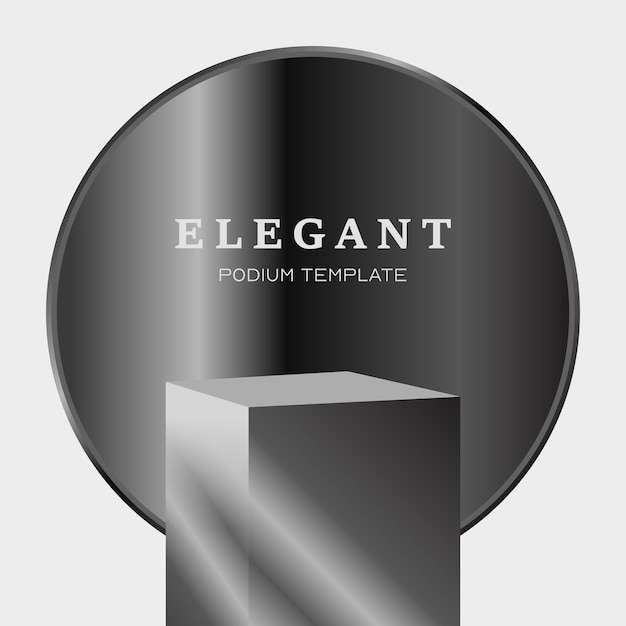 un logotipo negro y plateado para una marca de sobre