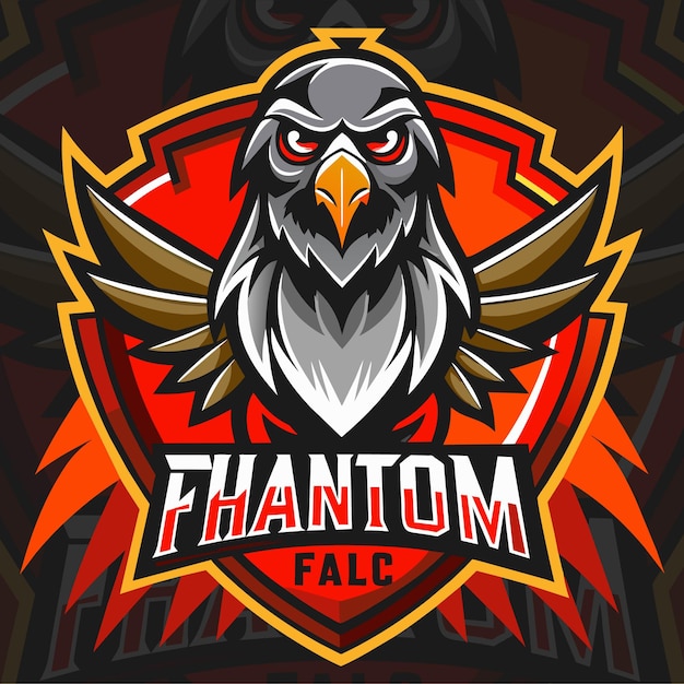 El logotipo de nighthawk vecot macot