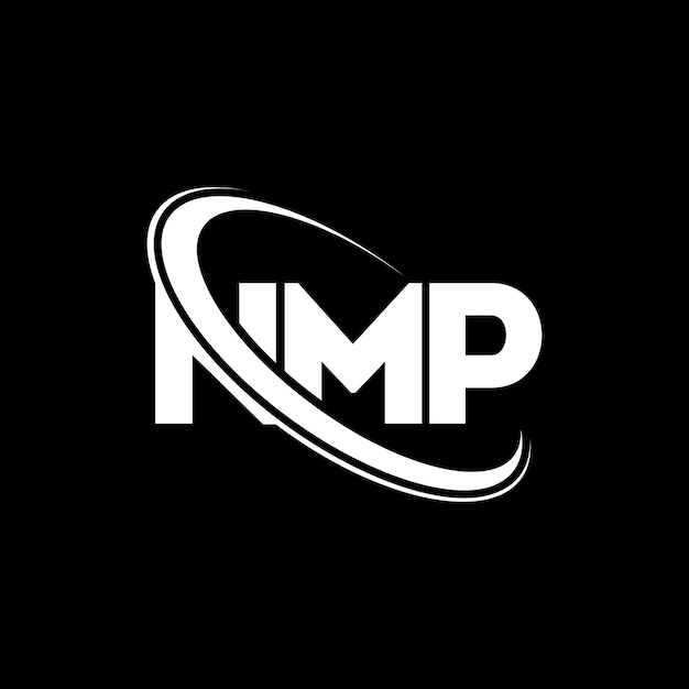 Logotipo de NMP NMP letra NMP letra diseño de logotipo Iniciales NMP logotipo vinculado con círculo y mayúscula monograma logotipo NMP tipografía para negocios de tecnología y marca inmobiliaria
