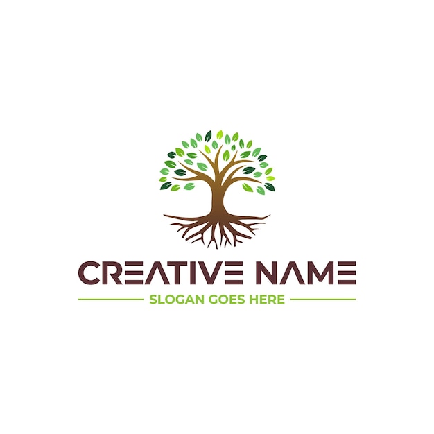 un logotipo para un nombre creativo llamado nombre creativo