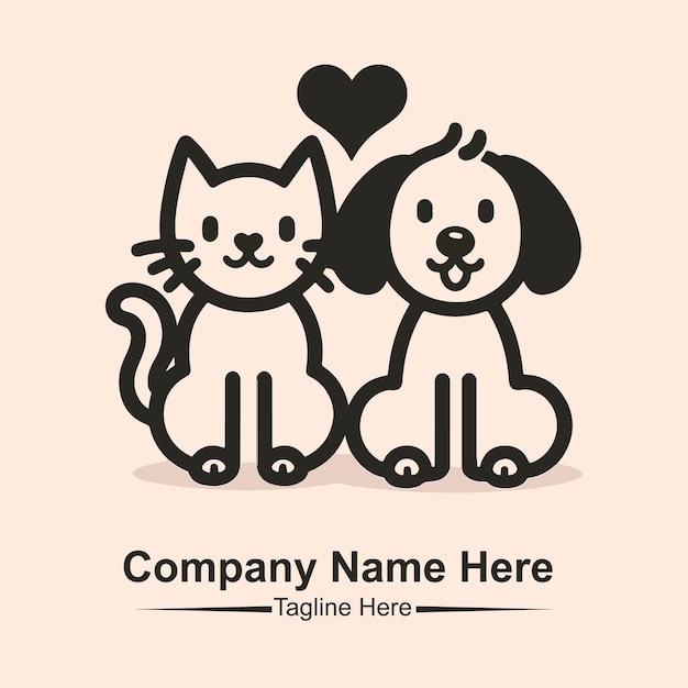 un logotipo para el nombre de la empresa "company quot" en la parte inferior derecha