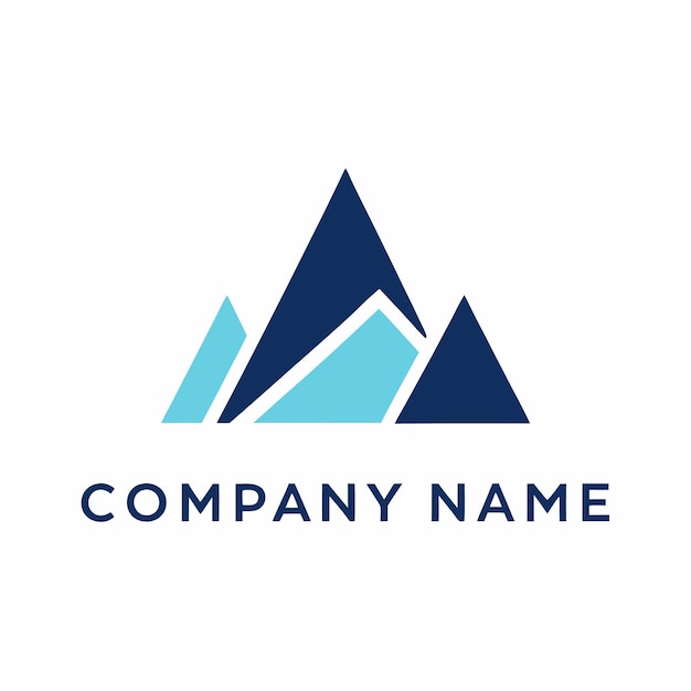 un logotipo para el nombre de la empresa "company quot" sobre un fondo blanco