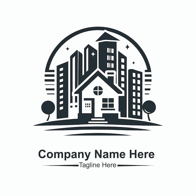 un logotipo para el nombre de la empresa