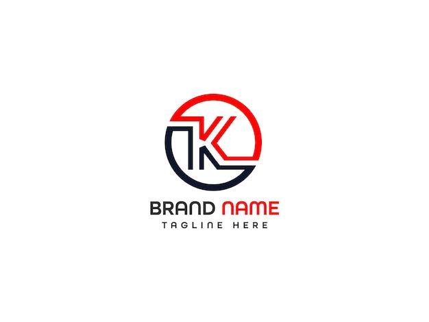 un logotipo para un nombre de marca que dice k en él
