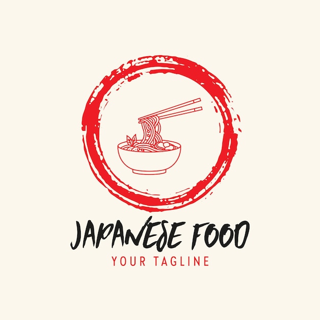 El logotipo de Noodle Vector se puede usar cómodamente en materiales digitales e impresos