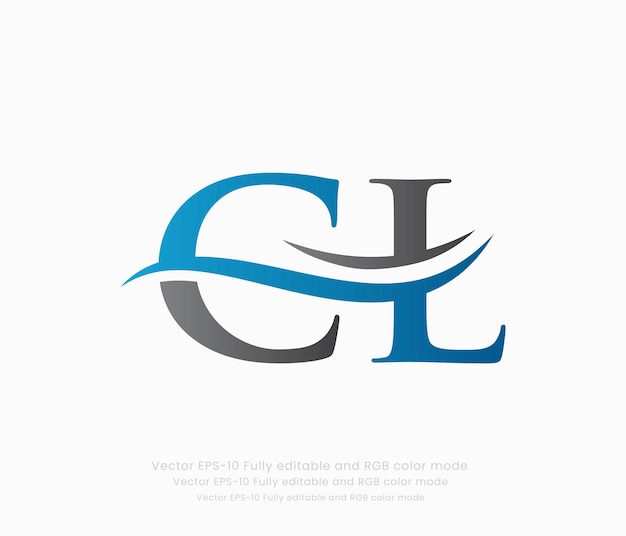 Un logotipo para una nueva empresa de diseño y color llamada cl.
