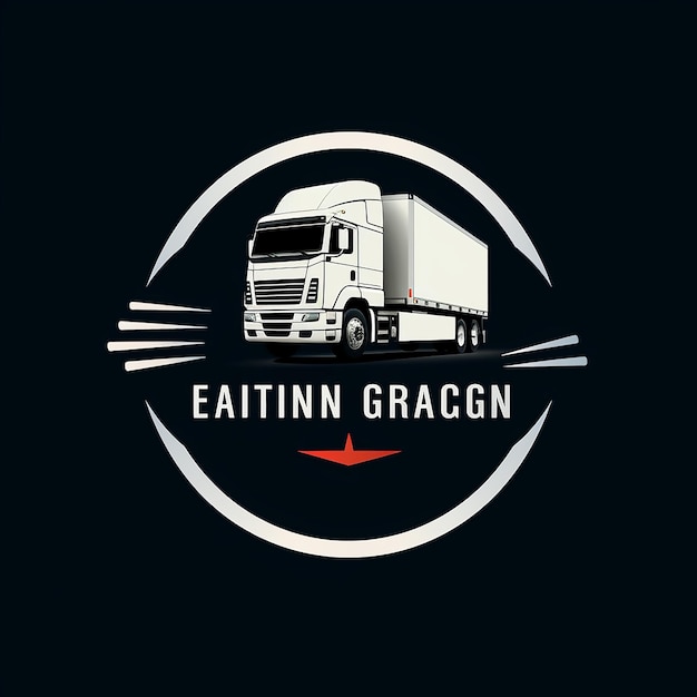 Logotipo de una nueva empresa TRUCKING COMPANY