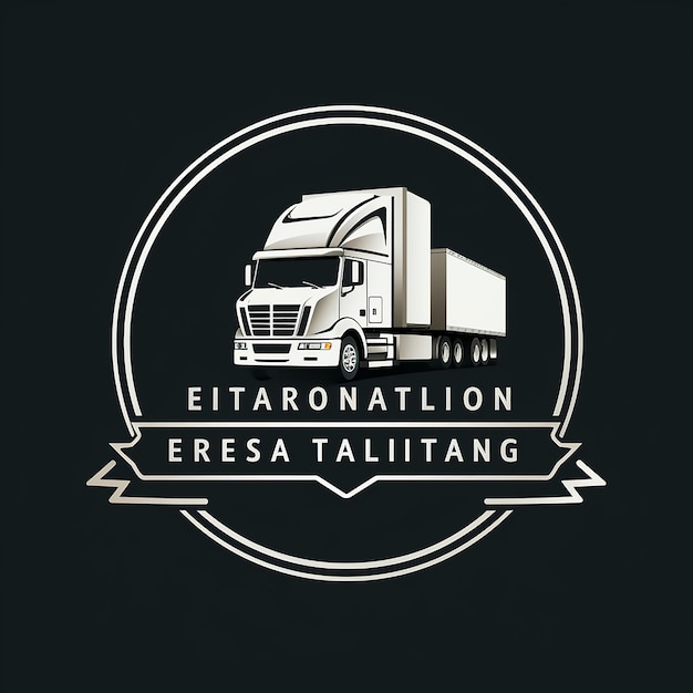 Logotipo de una nueva empresa TRUCKING COMPANY