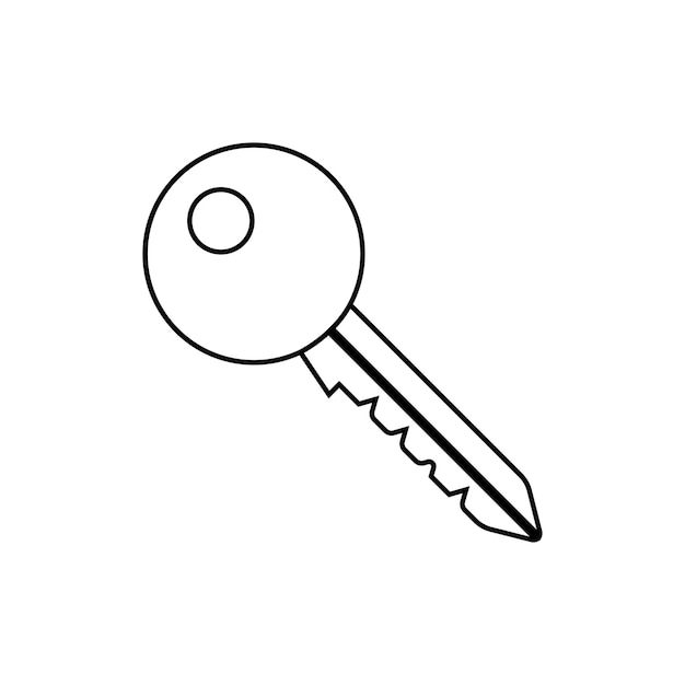 logotipo o icono de la clave