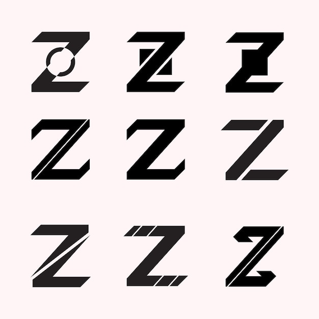El logotipo o icono de la letra Z