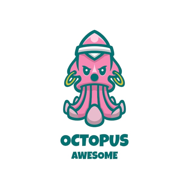 Vector logotipo de octopus