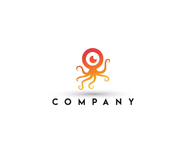 Vector logotipo de octopus