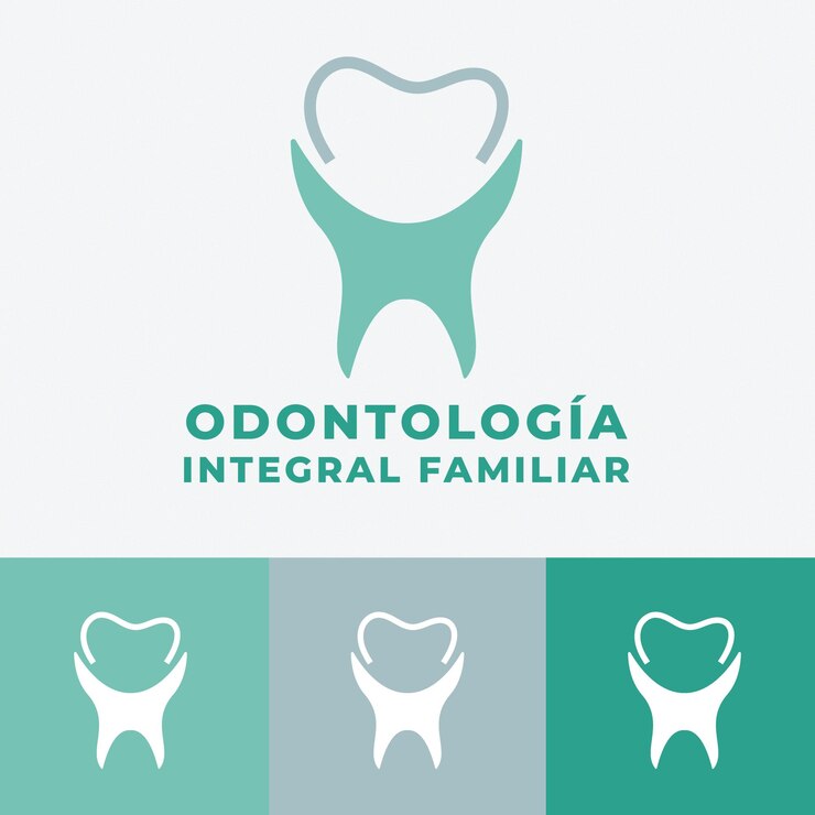 Vector logotipo de la odontología