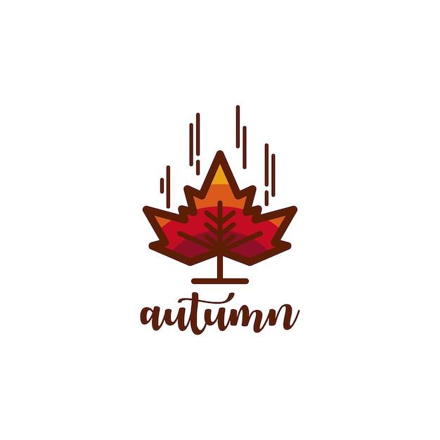 Logotipo de otoño