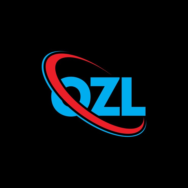 Vector logotipo ozl ozl letra ozl diseño de logotipo de letra iniciales ozl logotipo vinculado con círculo y mayúscula logotipo monograma ozl tipografía para negocios tecnológicos y marca inmobiliaria