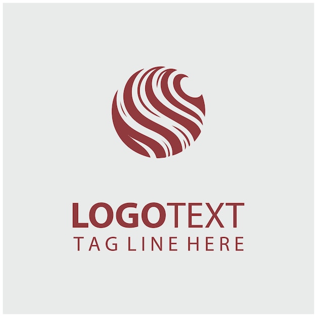 Logotipo de las páginas de los libros abstractos